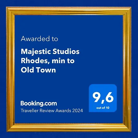 Apartament Majestic Rhodes, Min To Old Town